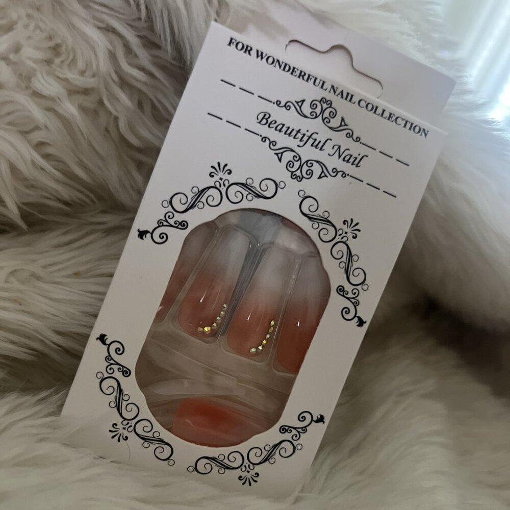 ombre press on nails